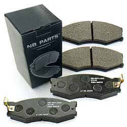 NB PARTS Prední brzdové desticky
