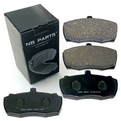 NB PARTS Bremseklodser foran