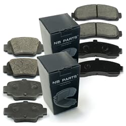 NB PARTS Bremsbeläge vorne + hinten