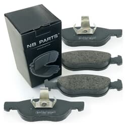 NB PARTS Przednie klocki hamulcowe