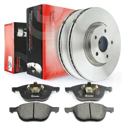 BREMBO Bremsscheiben + Bremsbeläge