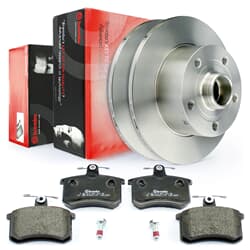 BREMBO Bremsscheiben + Bremsbeläge