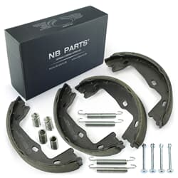 NB PARTS Bremsbacken + Zubehörsatz hinten