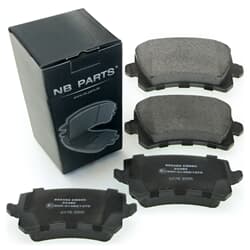 NB PARTS Bremsbeläge hinten