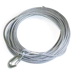 NB PARTS Drahtseil mit Ösenlasthaken Ø6mm x 15m