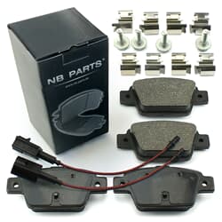 NB PARTS Tylne klocki hamulcowe