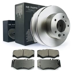 NB PARTS Bremsscheiben + Bremsbeläge vorne