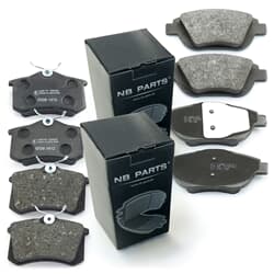 NB PARTS Bremsbeläge vorne + hinten