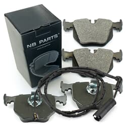 NB PARTS Klocki hamulcowe + tylny styk ostrzegawczy