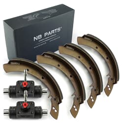 NB PARTS Zapatas de freno + cilindro de freno de la rueda trasera