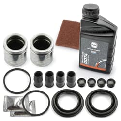 AUTOFREN SEINSA 2x kit de réparation étrier de frein + liquide de frein + abrasif avant