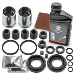 AUTOFREN SEINSA 2x kit de réparation étrier de frein + liquide de frein + tissu abrasif arrière