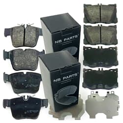 NB PARTS Bremsbeläge vorne + hinten