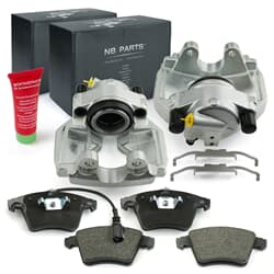 NB PARTS Bremssättel + Bremsbeläge vorne