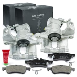 NB PARTS Pinze freno posteriori + pastiglie freno