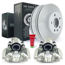 NB PARTS Bremsscheiben + Bremssättel vorne