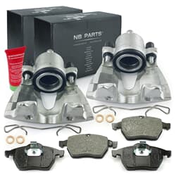 NB PARTS Bremssättel + Bremsbeläge vorne