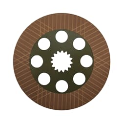 Reibscheibe Papier 232x43x5,8mm 15 Zähne