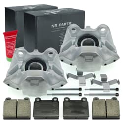 NB PARTS Pinze freno anteriori + pastiglie freno