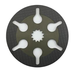 Reibscheibe Papier 274x45x6,8mm 12 Zähne