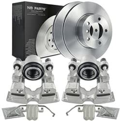 NB PARTS Disques de frein + étriers avant