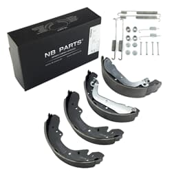 NB PARTS Bremsbacken + Zubehörsatz radseitig