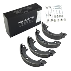 NB PARTS Bremsbacken + Zubehörsatz vorne radseitig