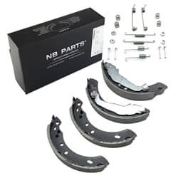 NB PARTS Bremsbacken + Zubehörsatz vorne