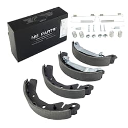 NB PARTS Bremsbacken + Zubehörsatz vorne