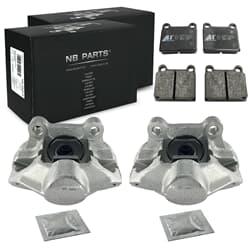 NB PARTS Bremssättel + Bremsbeläge hinten rechts