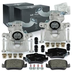 NB PARTS Pinze freno + pastiglie freno posteriore destro