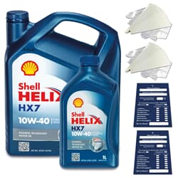 5L Shell Helix HX7 10W40