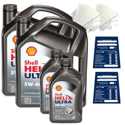 10L Shell Helix Ultra 5W40