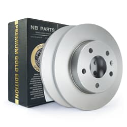 NB PARTS Bremsscheibe Premium Gold Edition hinten
