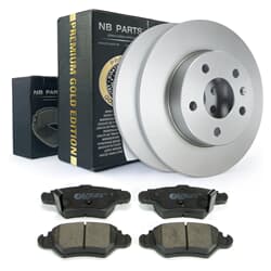 Disco di freno per ricambi NB + pastiglie per freni posteriori