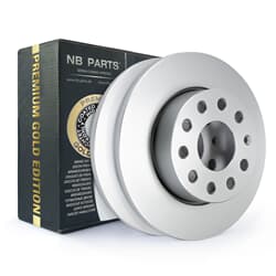 NB PARTS Bremsscheibe Premium Gold Edition hinten