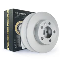 NB PARTS Bremsscheibe Premium Gold Edition hinten