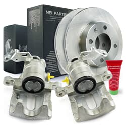 NB PARTS Disques de frein + étriers arrière