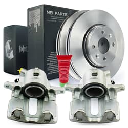 NB PARTS Disques de frein + étriers avant