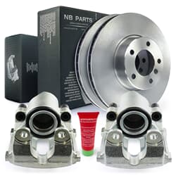 NB PARTS Disques de frein + étriers avant