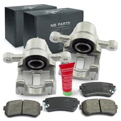 NB PARTS Pinze freno posteriori + pastiglie freno