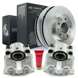 NB PARTS Disques de frein + étriers avant