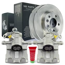 NB PARTS Disques de frein + étriers arrière droit