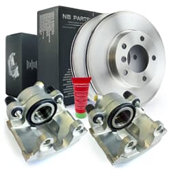 NB PARTS Disques de frein + étriers avant