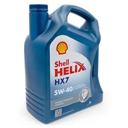 5 Liter Shell Helix HX7 5W40 Motoröl