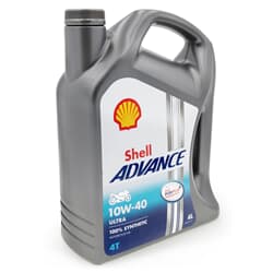 4 Liter Shell Advance 4T Ultra 10W40 Motoröl