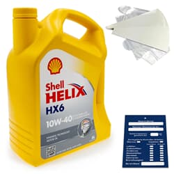 5L Shell Helix 10W40 HX6 MB 229.3 RN0700