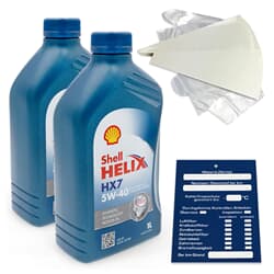 2L Shell Helix 5W40 HX7 MB229.3 API SP ACEA A3/B
