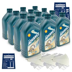 12L Shell Advance Ultra 2T JASO FD API TC