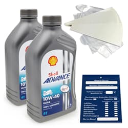 2L Shell Advance Ultra 10W40 4T API SN JASO MA2